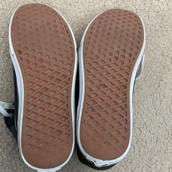 Black Hi Top Vans Sz 8.5 - Picture 9 of 9